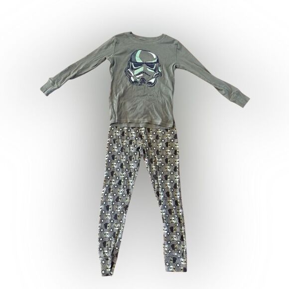 Gap kids Star Wars Mandalorian fitted pajamas, size 10, green - Picture 2 of 5